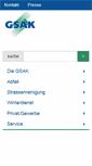 Mobile Screenshot of gsak.de